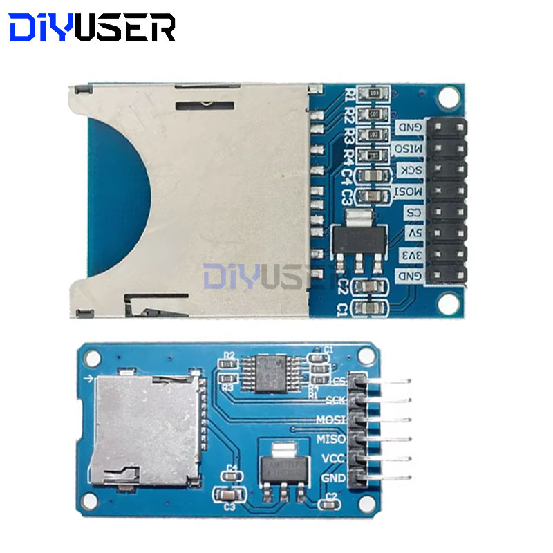 Sd Card Module Spi - Module d'extension de stockage Micro SD