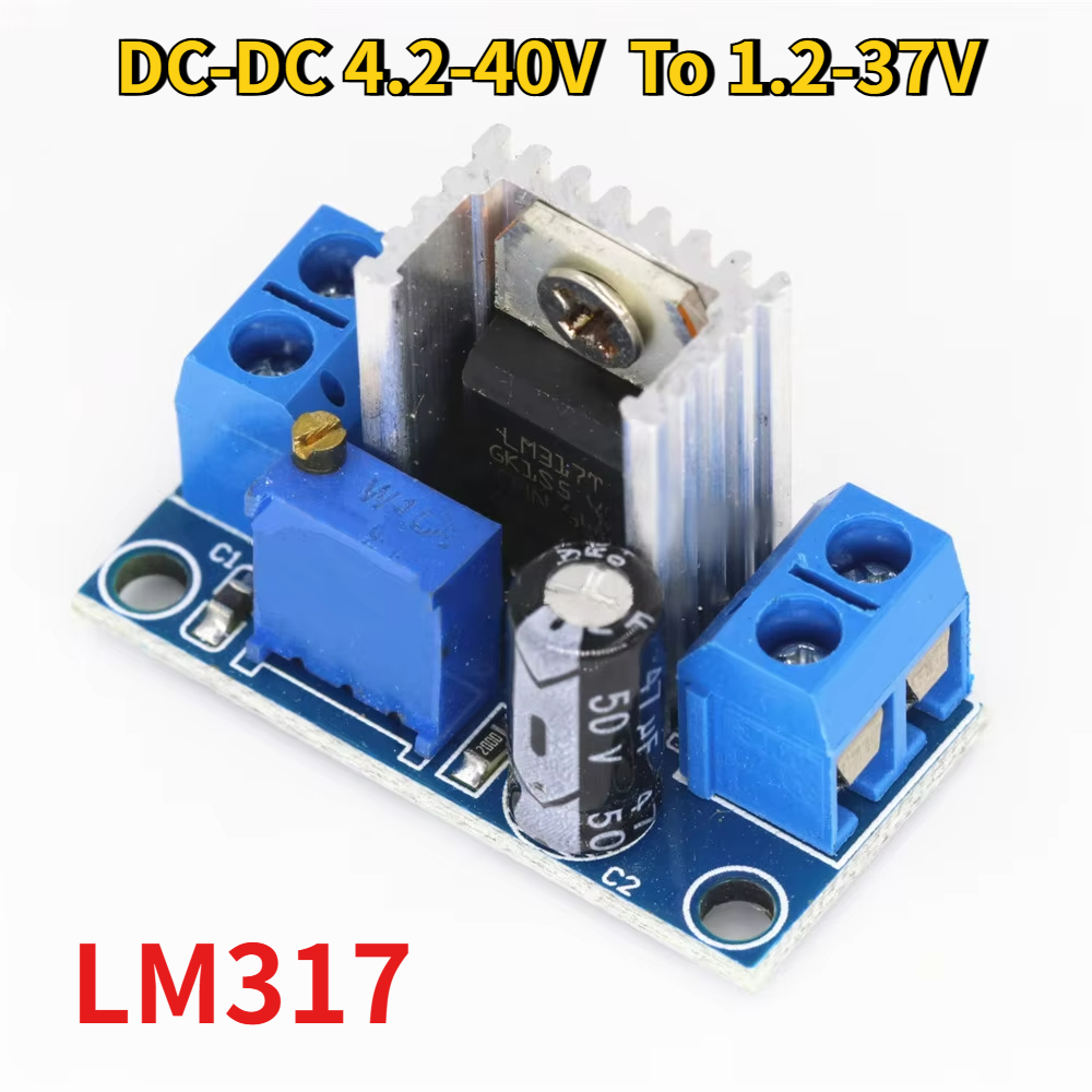 Lm317 Voltage Regulator - Module d'alimentation Variable LM317, carte régulateur