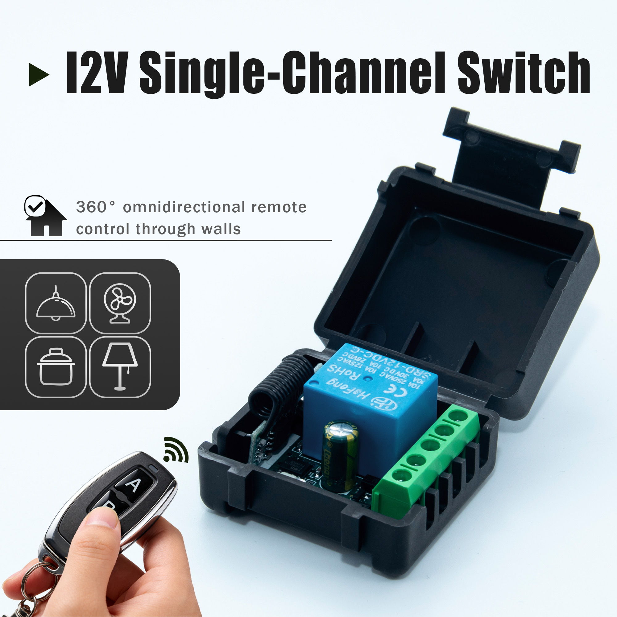 Relay Module 5V - Module de relais RF 1 canal