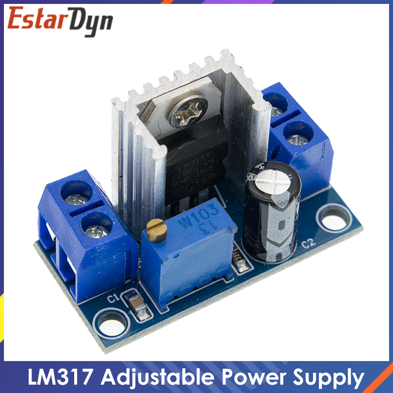 Lm317 Voltage Regulator - Régulateur de tension réglable LM317, alimentation