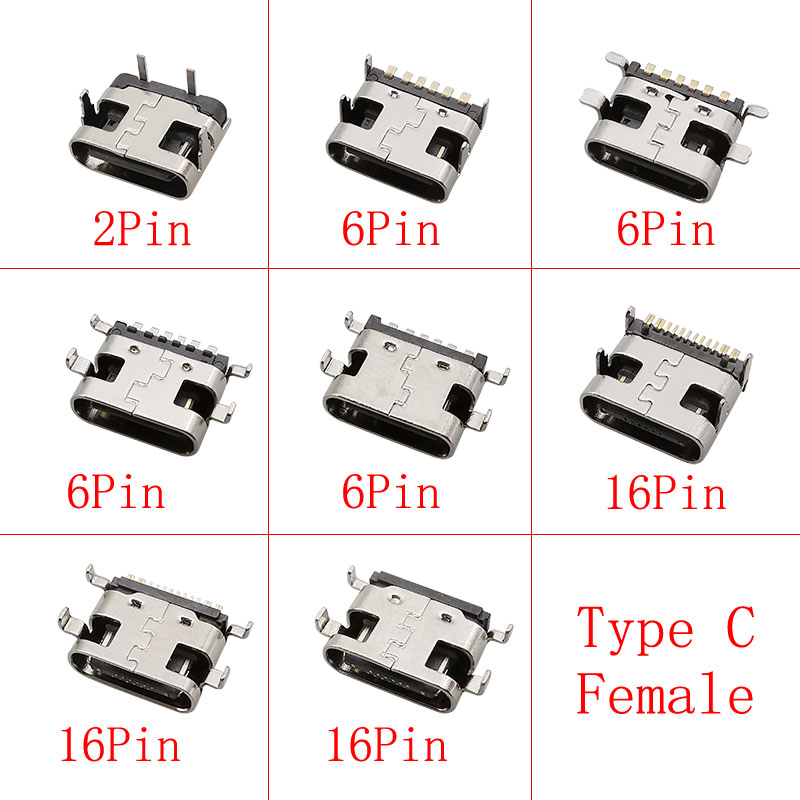 Smd Solder Paste - 10 pièces USB Type C femelle