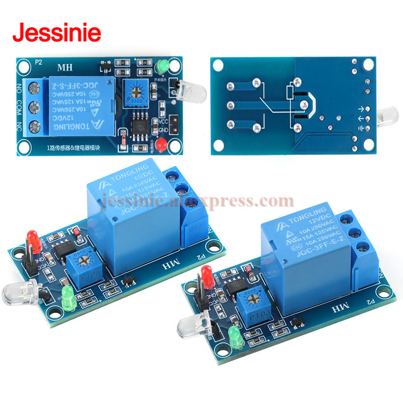 Relay Module 5V - Module de relais photo-résistance à commande
