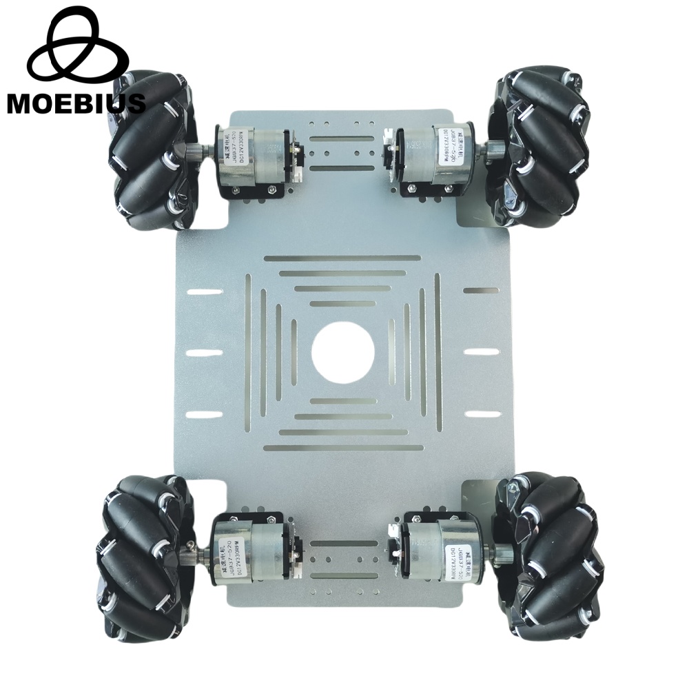 Diy Robot Electronics Kit - Kit de voiture Robot roue Mecanum