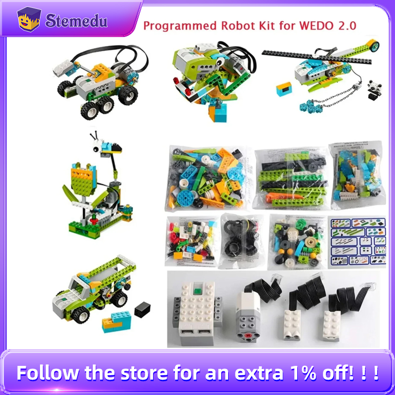 Diy Electronics Toys - STEM We-do2.0 45300 Kit de programmation