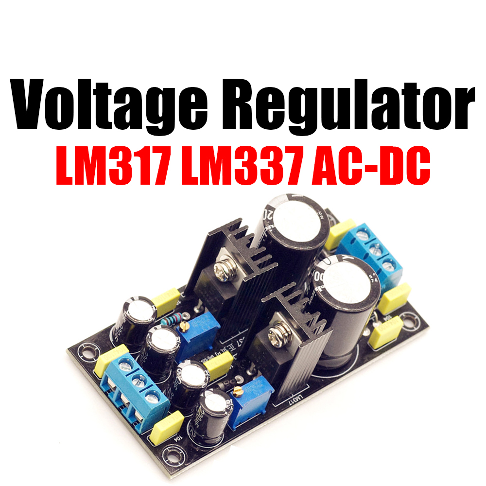 Lm317 Voltage Regulator - Régulateur de tension de puissance négatif