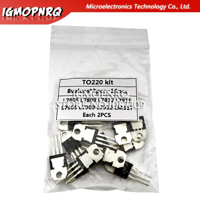 Lm317 Voltage Regulator - Transistor WieshammKit, tension Sotchi, 8 valeurs