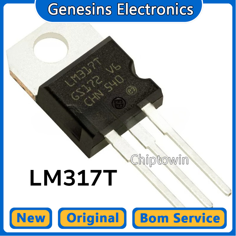 Lm317 Voltage Regulator - Régulateur à trois bornes réglable LM317T