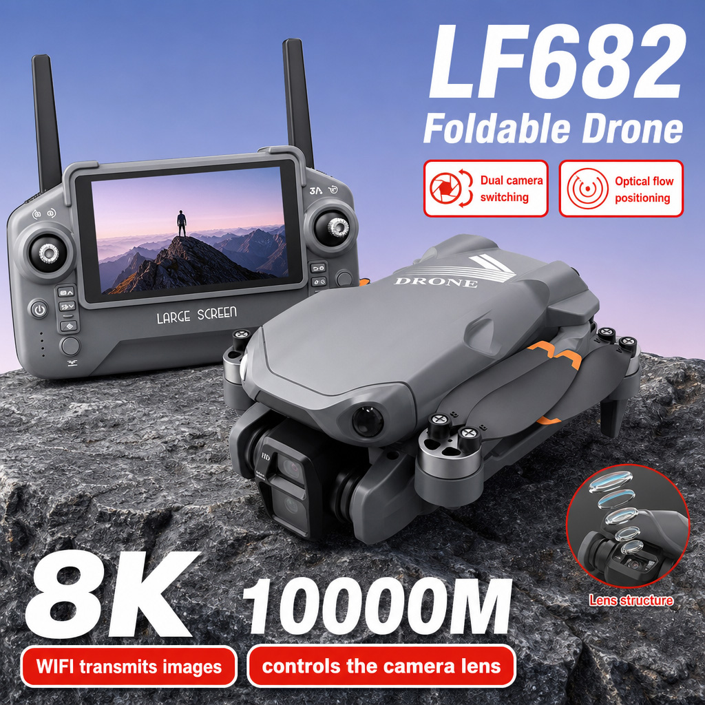 Diy Drone Electronics - Drone photo aérien LF682 8K HD