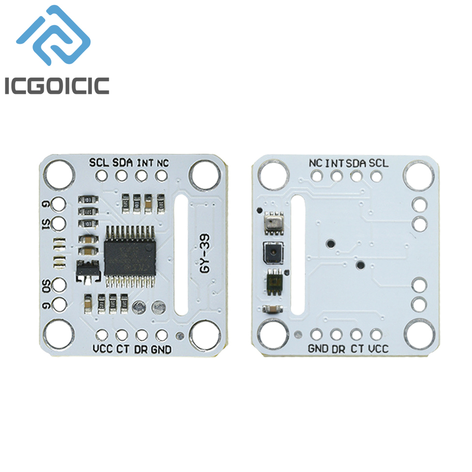 Bme280 Humidity Sensor - GY-39 Série MAX44009 Intensité BME280 Température
