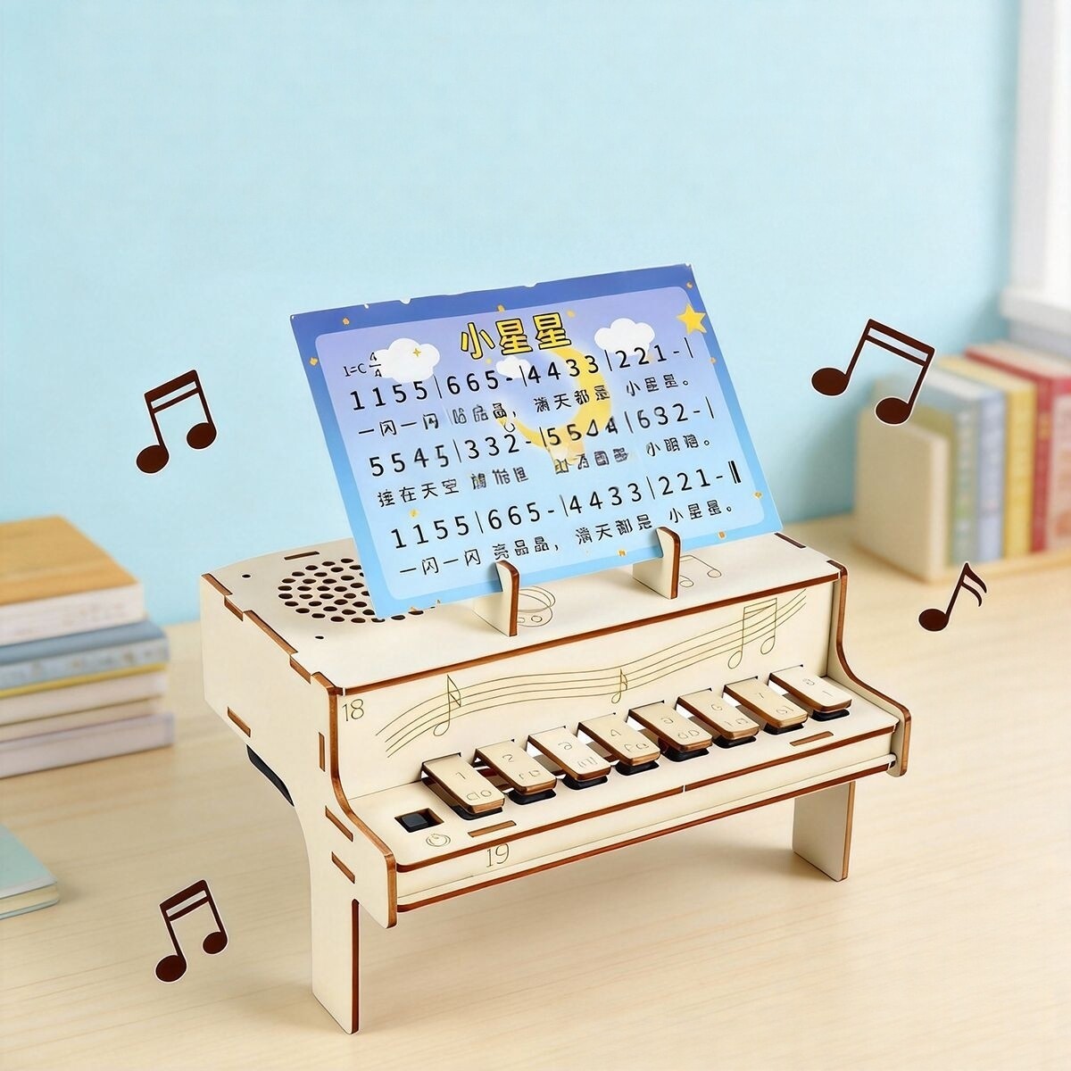 Diy Electronics Gadget - Kit d'assemblage de modèle de piano