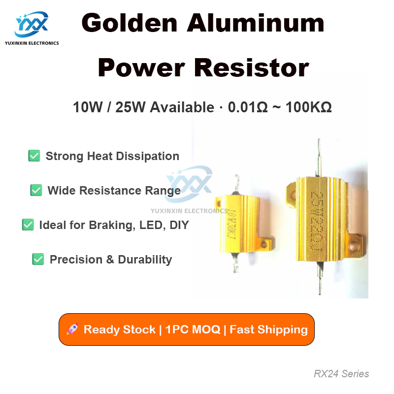 Diy Electronic Load - Résistance de puissance RX24, 10W 25W