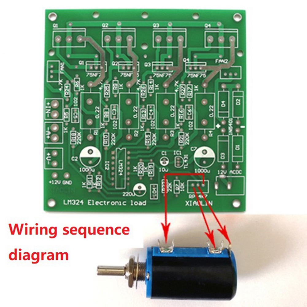 Diy Electronic Load - ABIY-DIY Kits 150W 10A testeur de