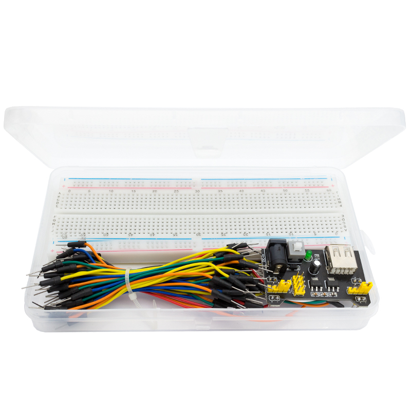 Diy Electronics Breadboard - Platine de prototypage 3.3V/5V MB102 +