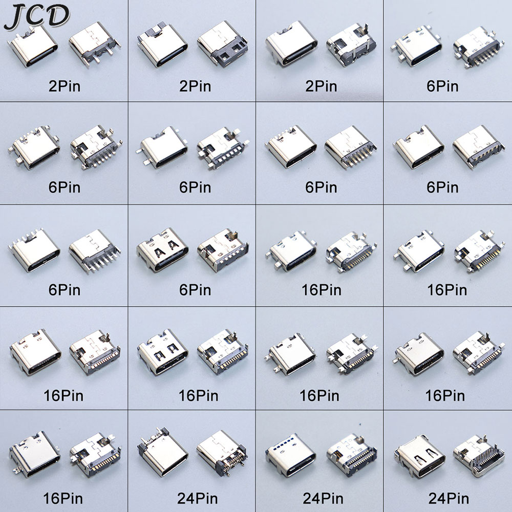 Smd Solder Paste - JCD 10 pièces 2/6/16/24 broches type-c