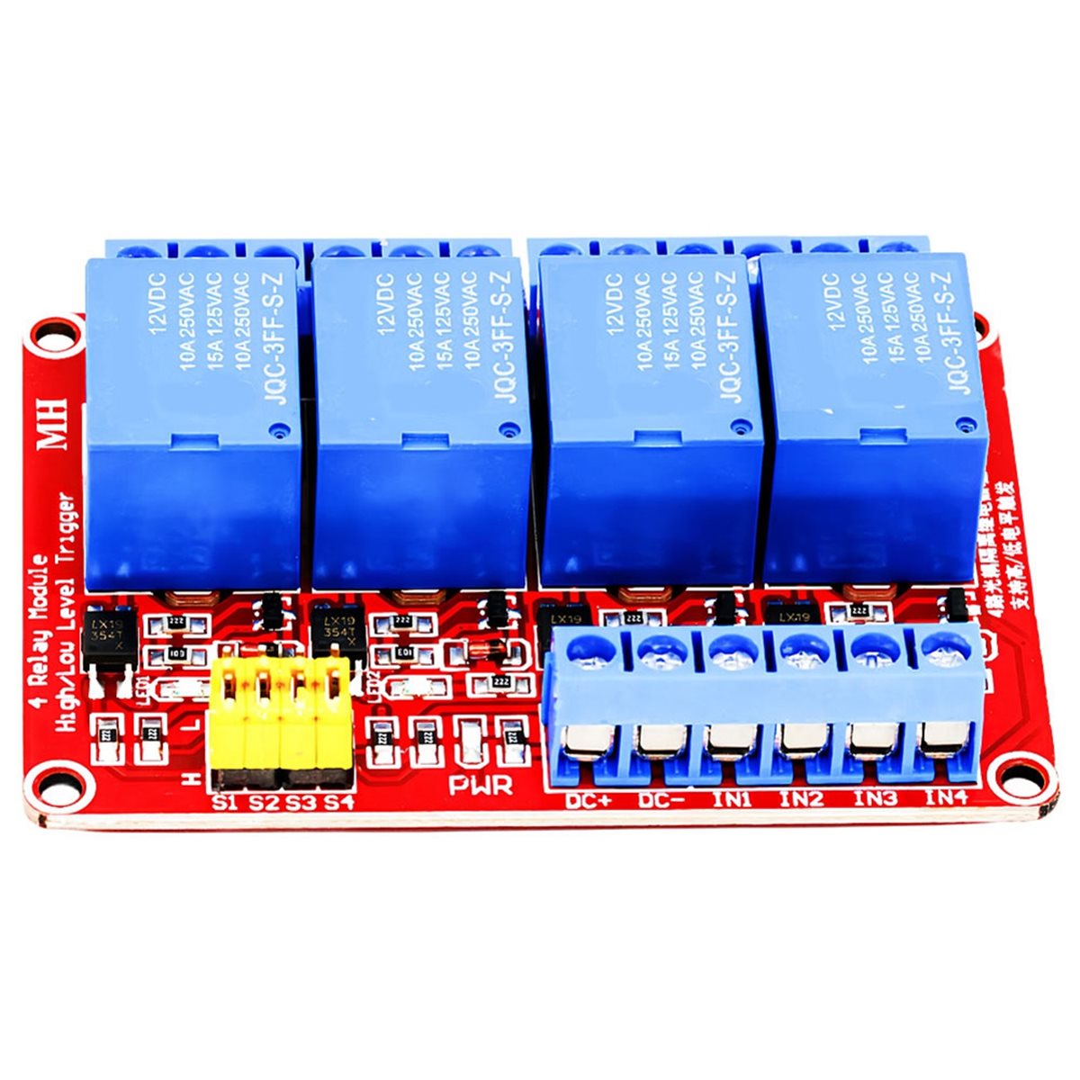 Module de relais 4 canaux A49T - Relay Module 5V avis et prix