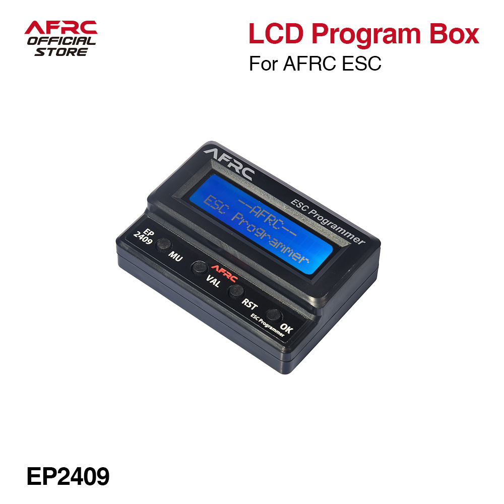 AFRC EP2409 LCD ESC programmeu - Diy Electronics Toys avis et prix