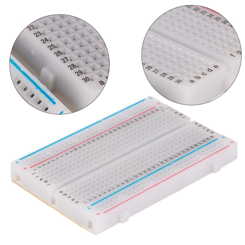 1/3 pièces 8.5x5.5cm 400 Point - Diy Electronics Breadboard avis et prix