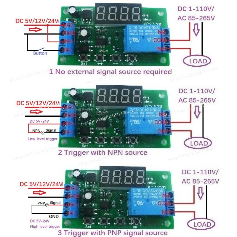 Compteur d'impulsions multifon - Relay Module 5V avis et prix