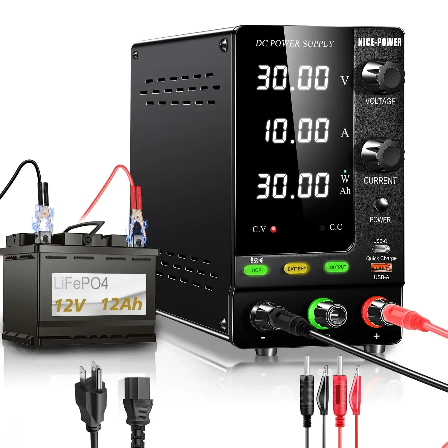 Alimentation électrique CC var - Dc Power Supply Variable avis et prix