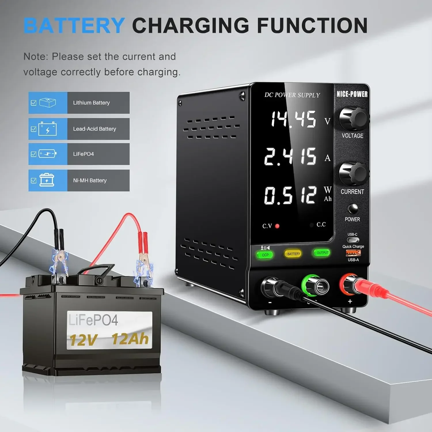 Alimentation électrique CC var - Dc Power Supply Variable avis et prix