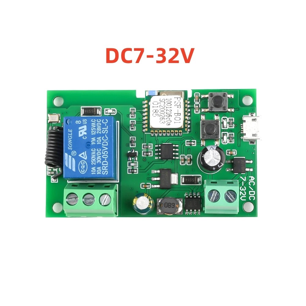Ewelink AC/DC 5V 7V-32V 1 cana - Relay Module 5V avis et prix