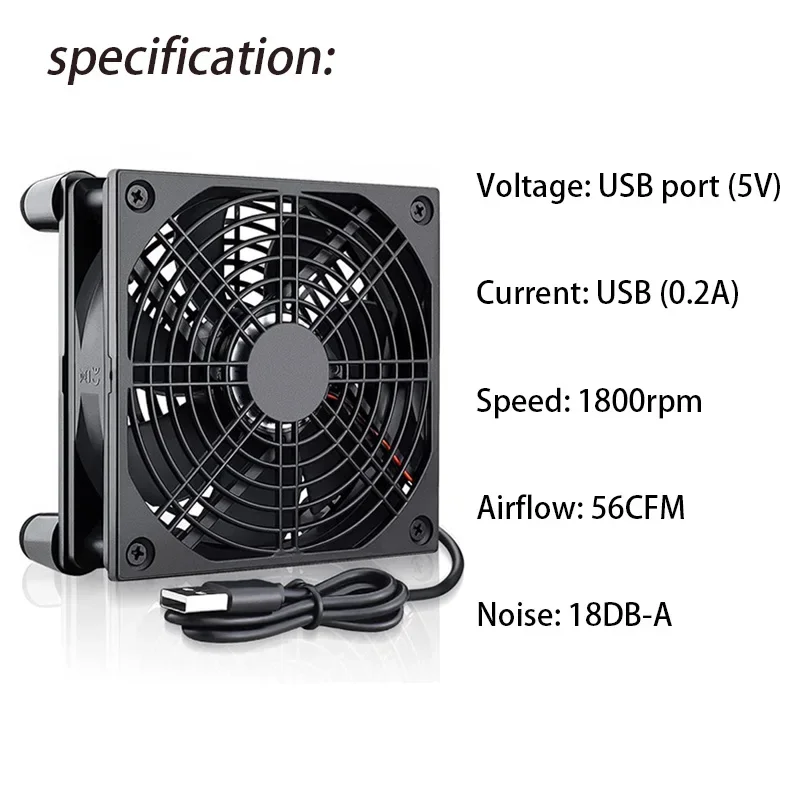 Routeur ventilateur de refroid - Diy Electronics Box avis et prix