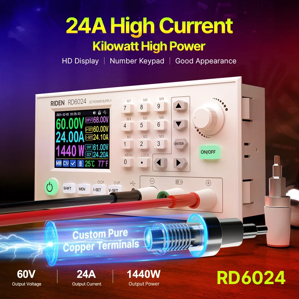 RD RIDEN RD6024 DC DC tension  - Dc Power Supply Variable avis et prix