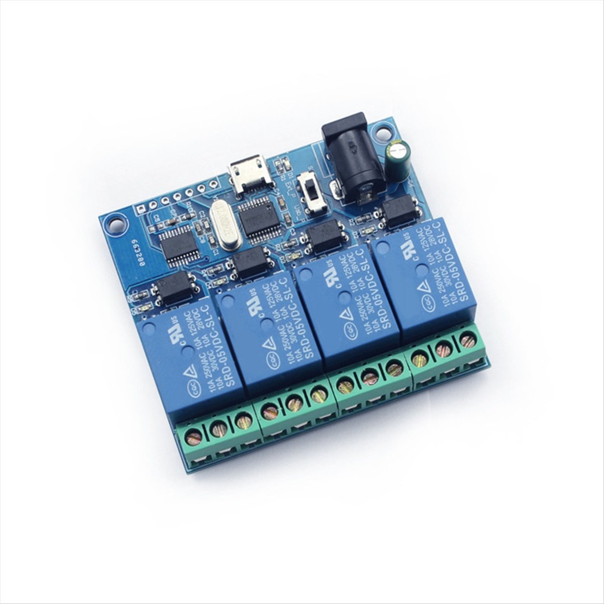 Module de relais USB 4 canaux  - Relay Module 5V avis et prix