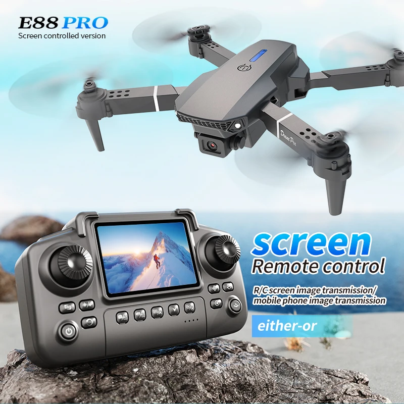 Drone professionnel E88 PRO av - Diy Drone Electronics avis et prix