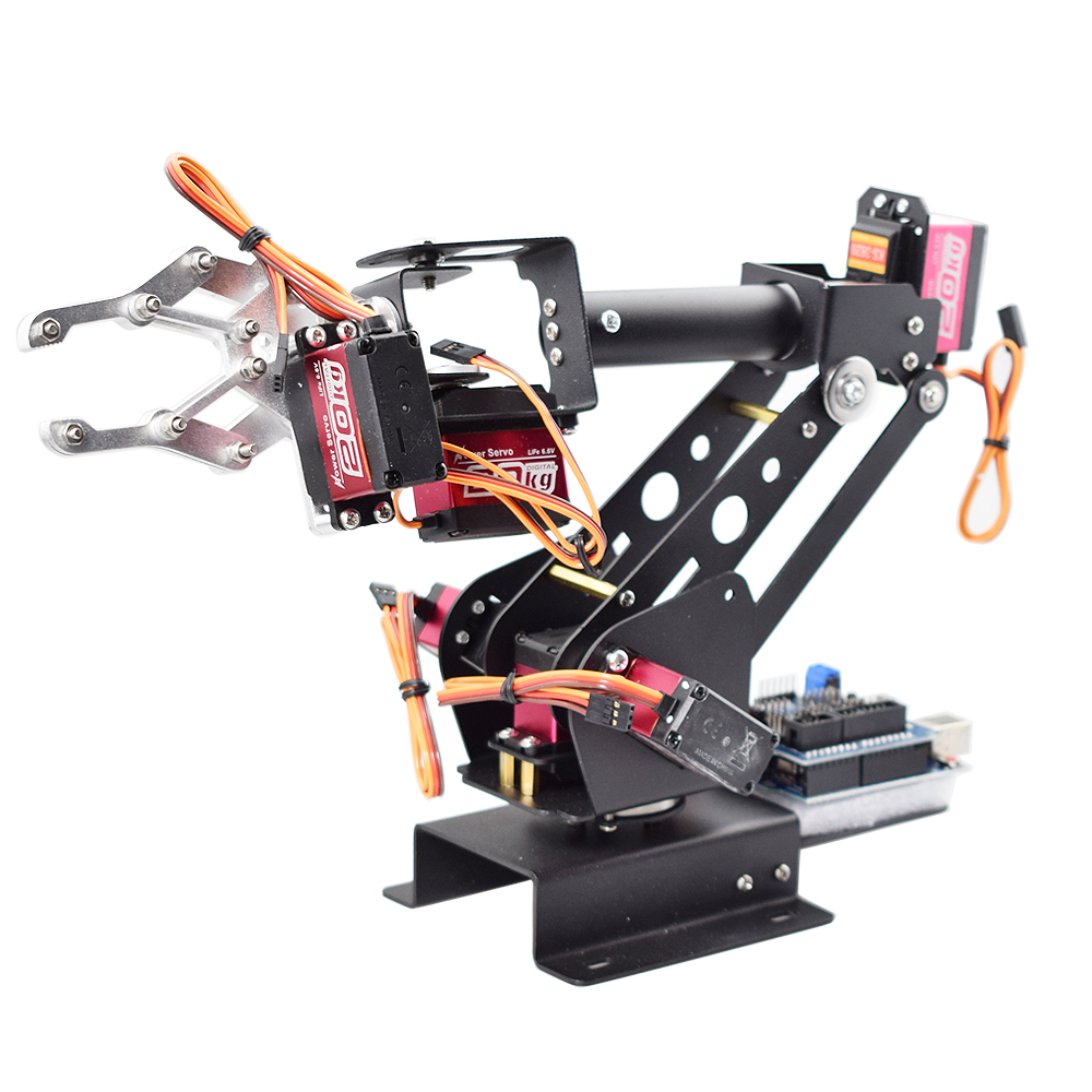 Bras robotique 6 DOF avec grif - Diy Robot Electronics Kit avis et prix