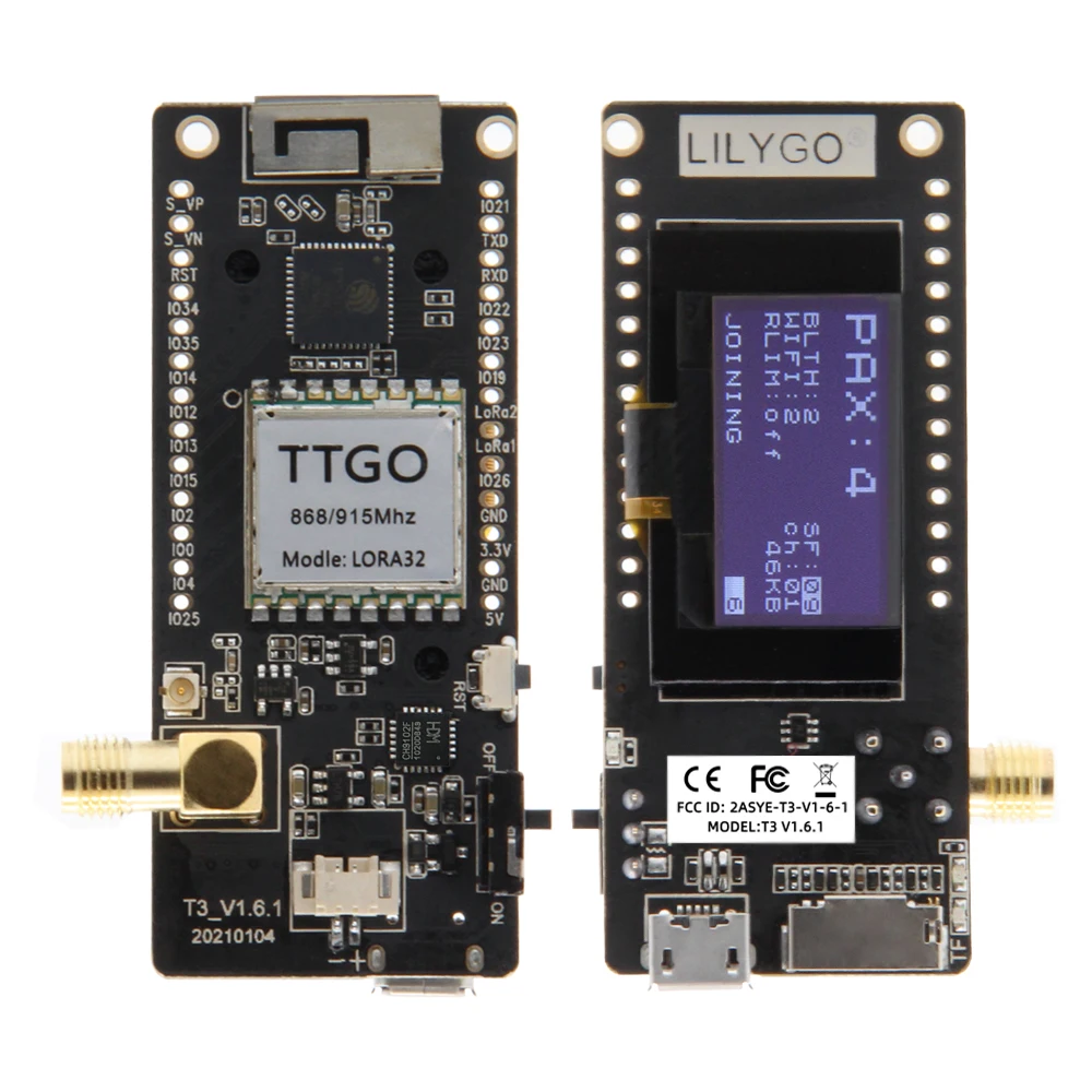 LILYGO ®   TTGO LoRa32 V2.1_1. - Sd Card Module Spi avis et prix