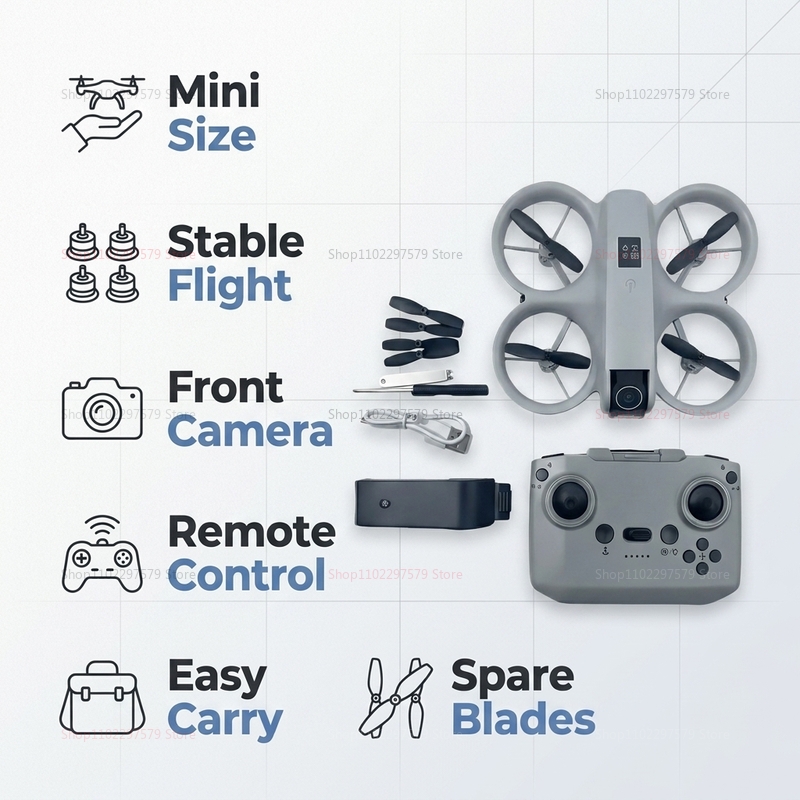 Mini drone avec caméra HD 8K,  - Diy Drone Electronics Kit avis et prix