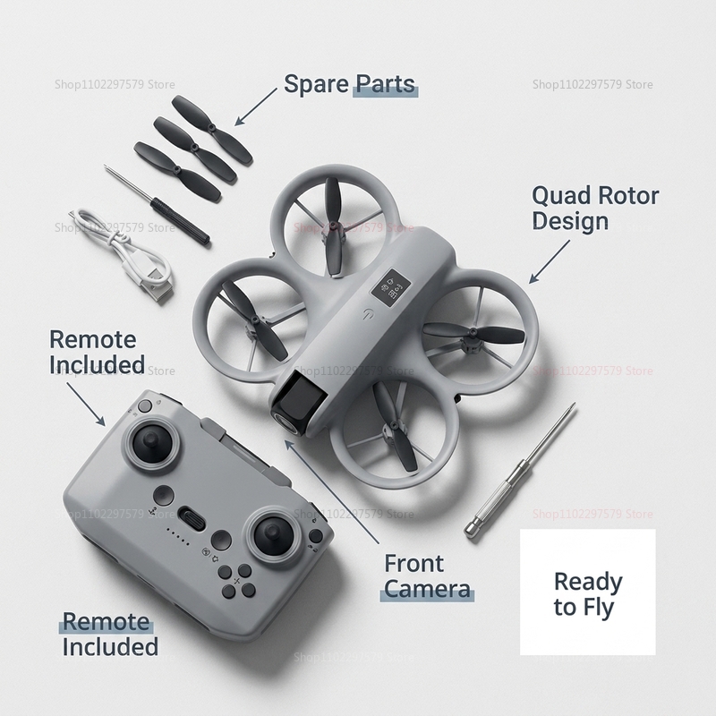 Mini drone avec caméra HD 8K,  - Diy Drone Electronics Kit avis et prix