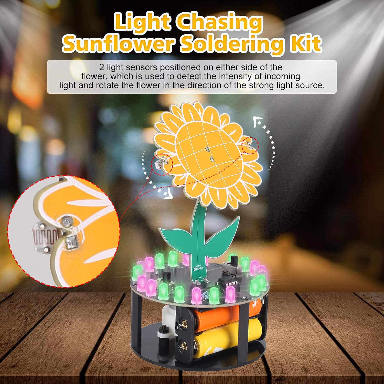 Kit de soudure de tournesol à  - Diy Electronics Gift Ideas avis et prix