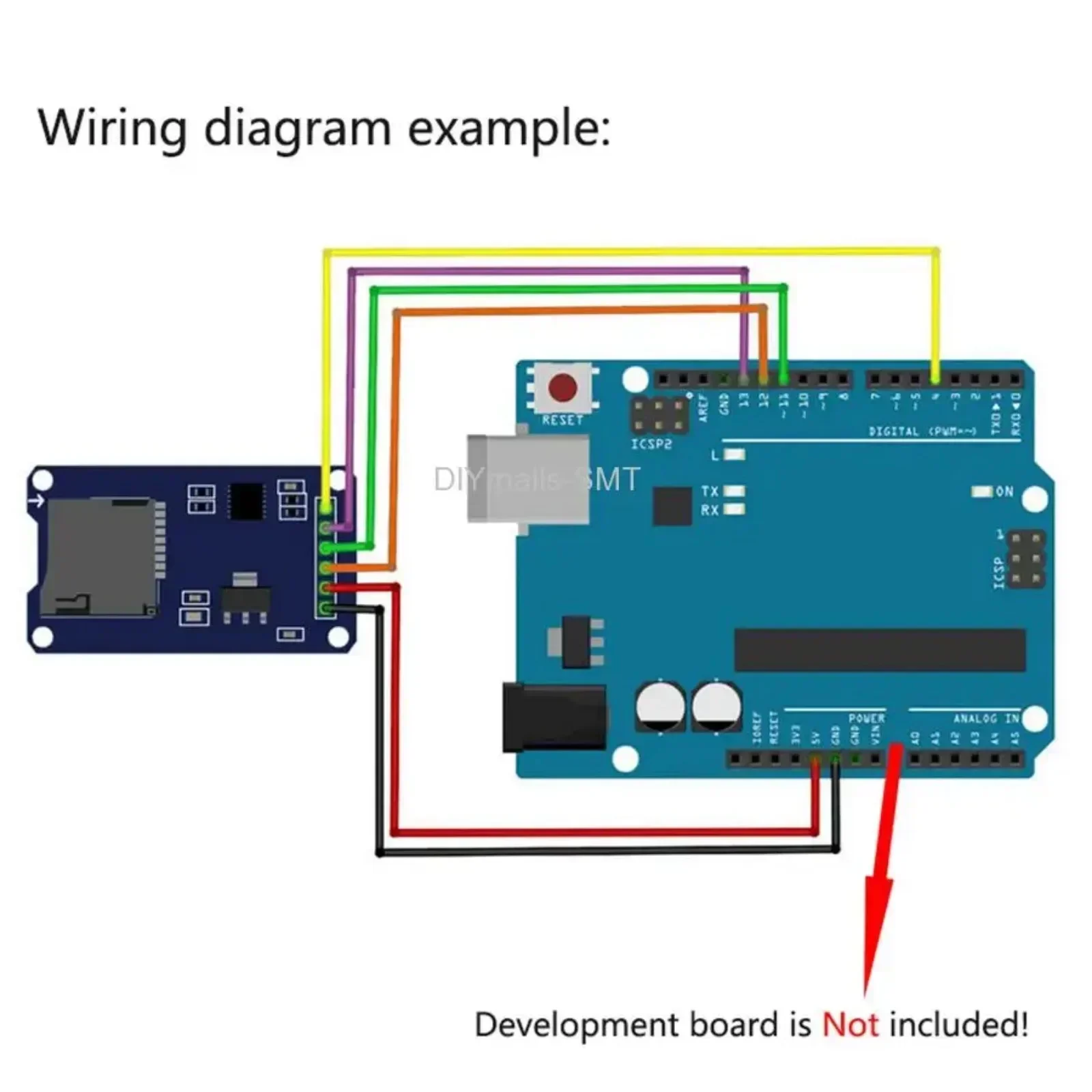 Module de carte Micro SD avec  - Sd Card Module Spi avis et prix