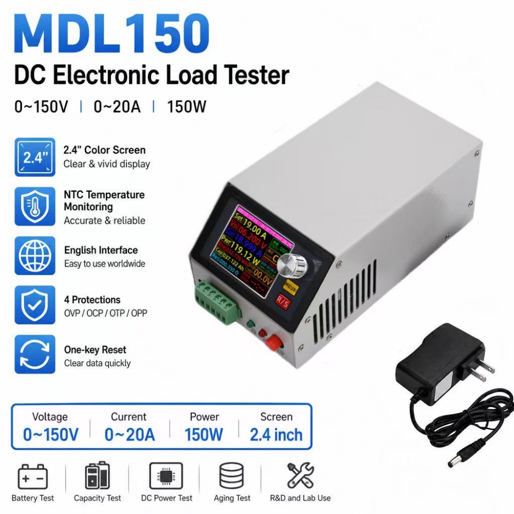 Testeur de décharge multifonct - Diy Electronic Load avis et prix