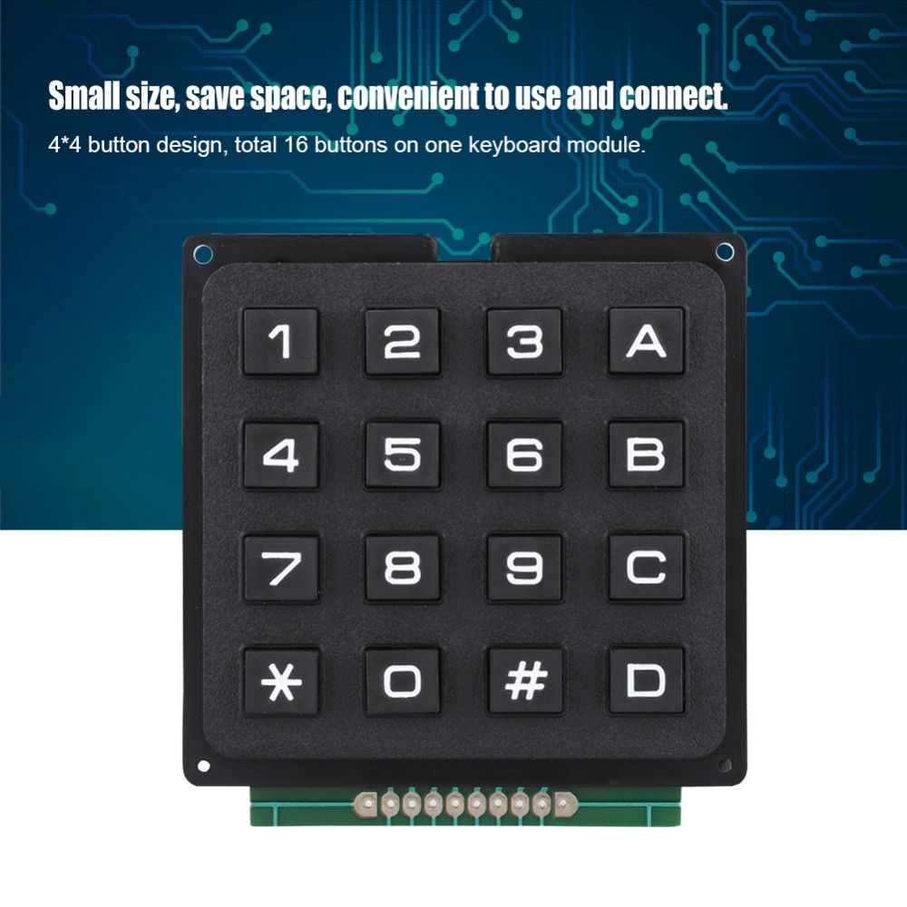 Clavier numérique 4x4 pratique - Diy Electronics Uk avis et prix