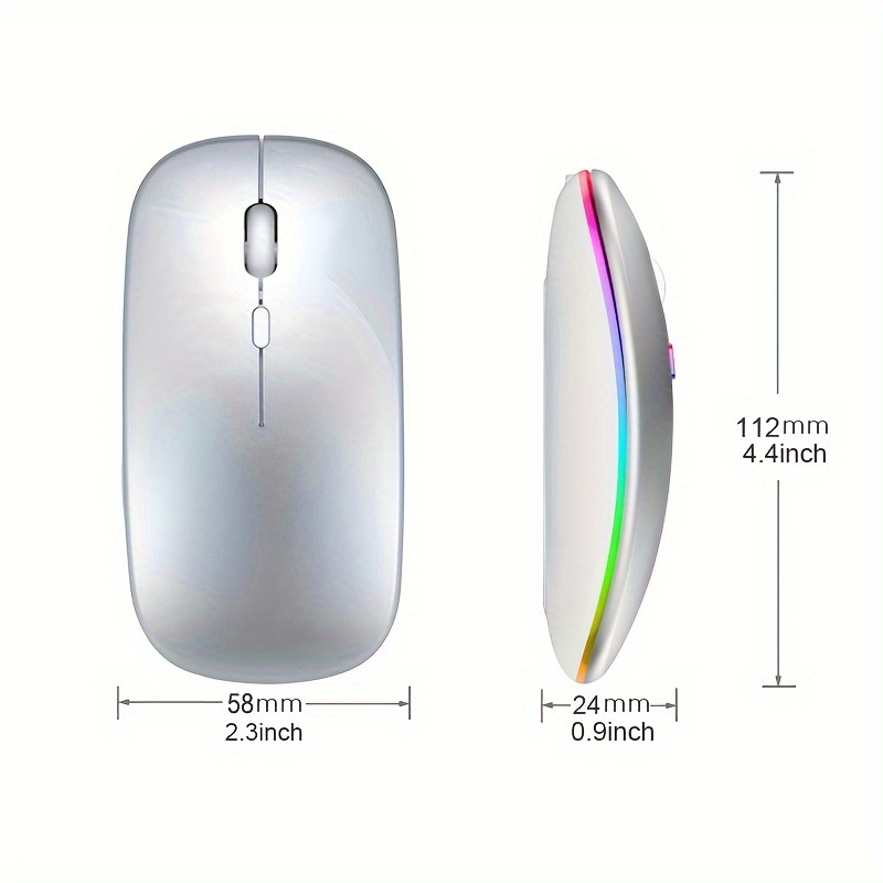Souris sans fil rvb Rechargeab - Diy Mouse Electronics avis et prix