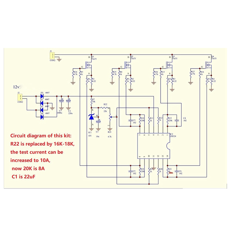 A46T Kits de bricolage 150W 10 - Diy Electronic Load avis et prix