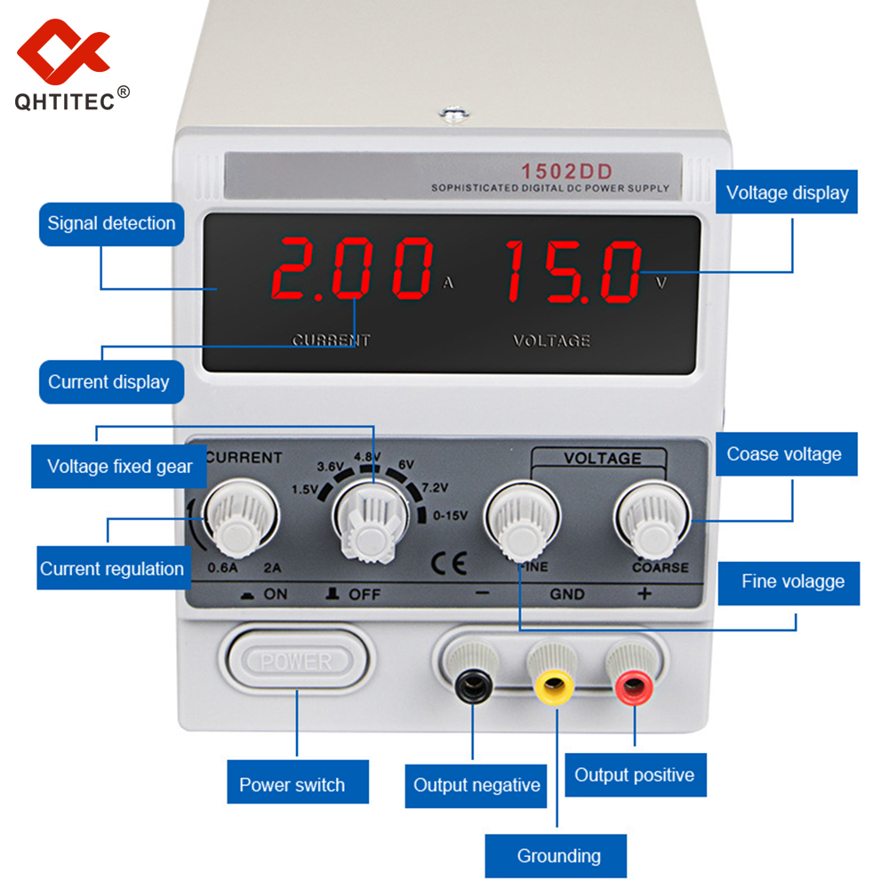 Alimentation électrique régulé - Dc Power Supply Variable avis et prix