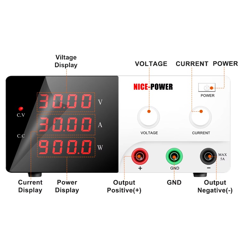 Test de laboratoire Power R-SP - Dc Power Supply Variable avis et prix