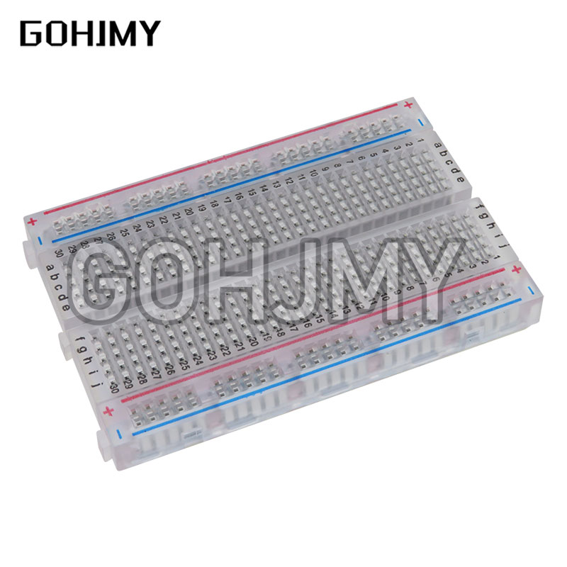 Mini planche à pain transparen - Diy Electronics Breadboard avis et prix