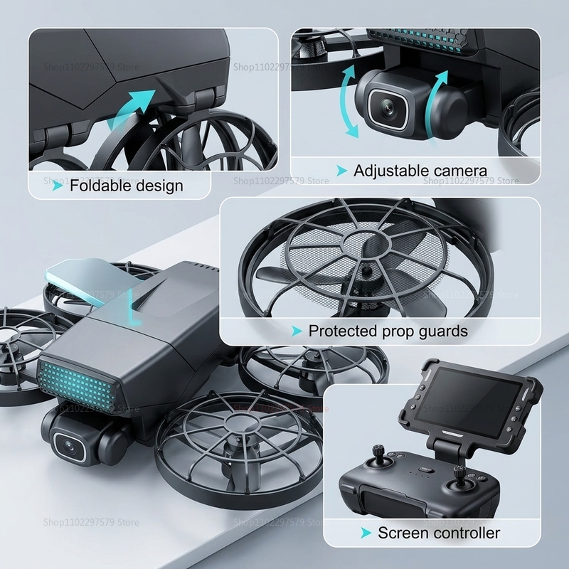 Nouveaux drones M8 GPS 8K Prof - Diy Drone Electronics avis et prix