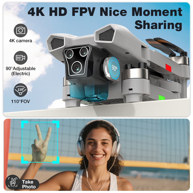 NOUVEAU Drone L017 Pro Brushle - Diy Drone Electronics avis et prix