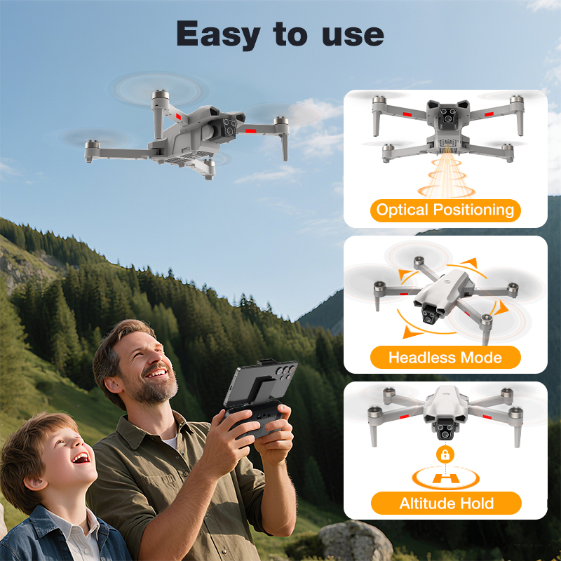 NOUVEAU Drone L017 Pro Brushle - Diy Drone Electronics avis et prix