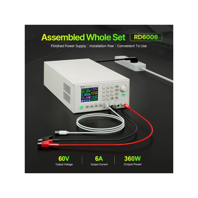 RD RD6006 ensemble assemblé AC - Dc Power Supply Variable avis et prix