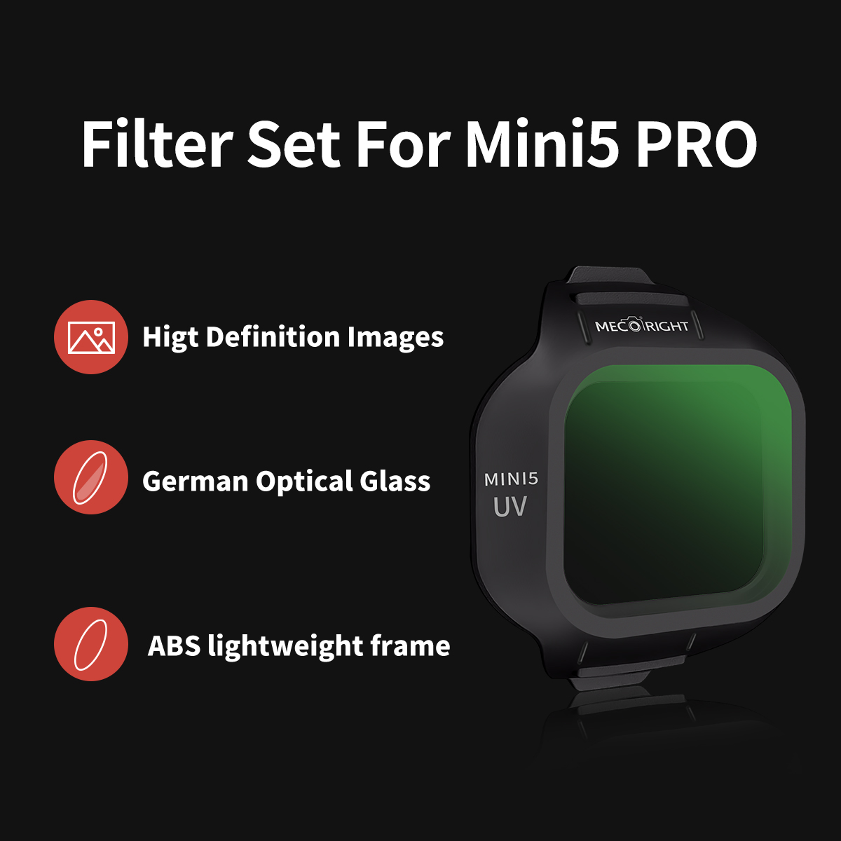 Kit de filtres Mecoright pour  - Diy Drone Electronics Kit avis et prix